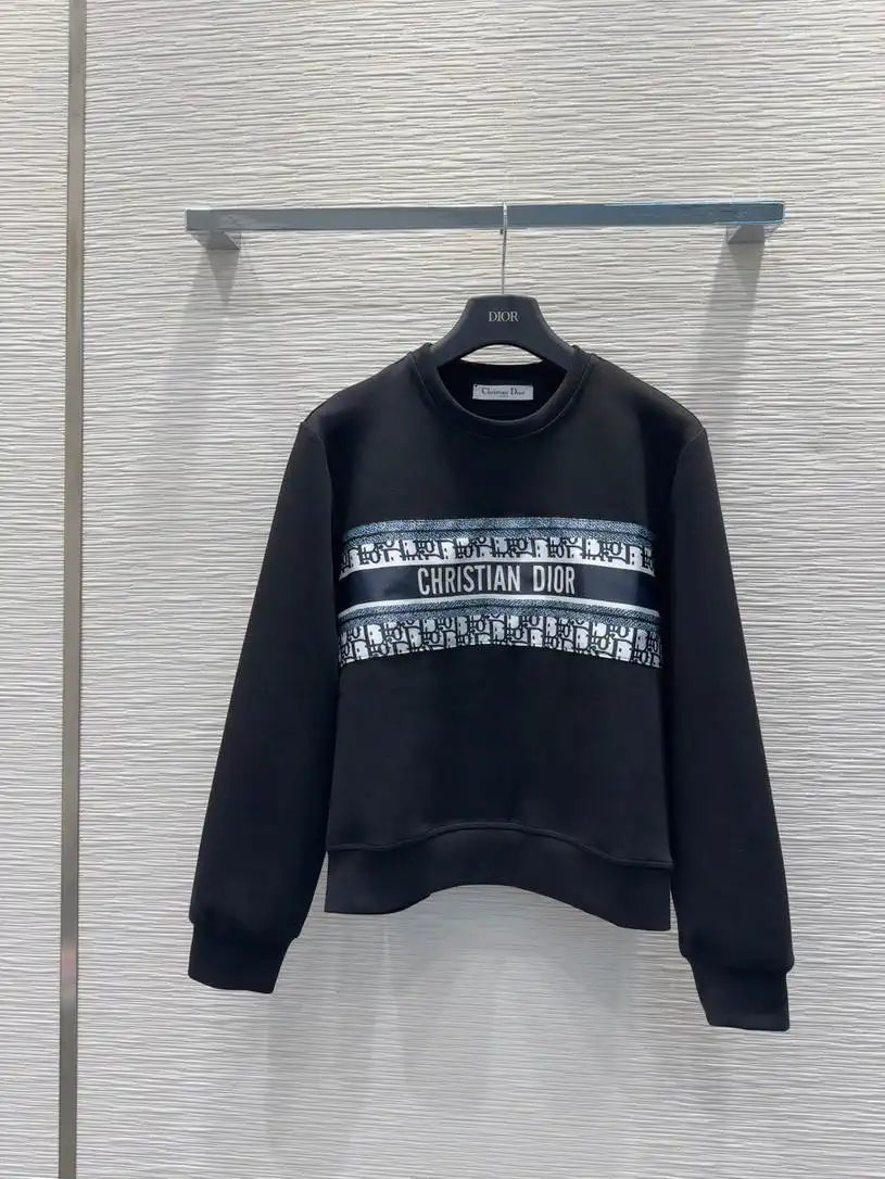 Dior Women Hoodie Jacket & Wide-Leg Pants D386708