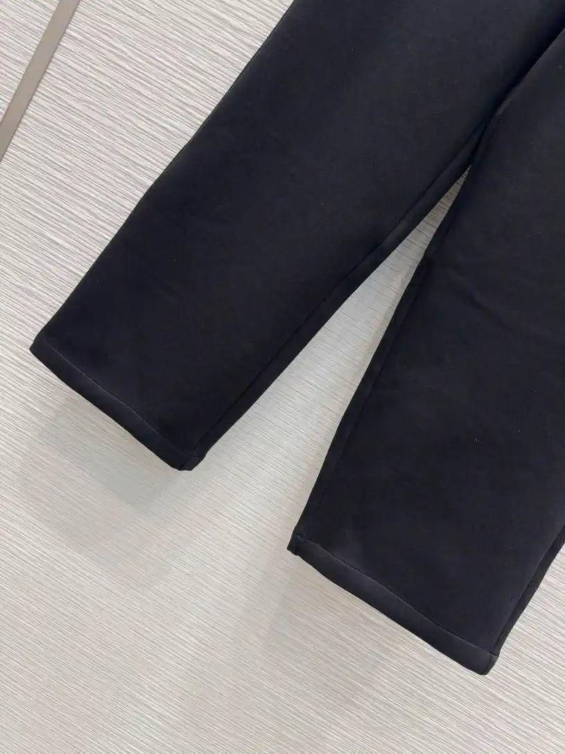 Dior Women Hoodie Jacket & Wide-Leg Pants D386708