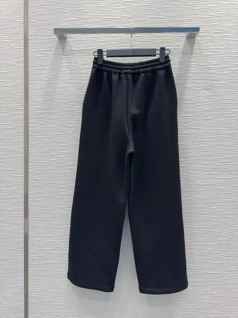 Dior Women Hoodie Jacket & Wide-Leg Pants D386708