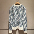 Dior Women Illusion Sapphire Sesame Sole Sweater D38610