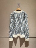 Dior Women Illusion Sapphire Sesame Sole Sweater D38610