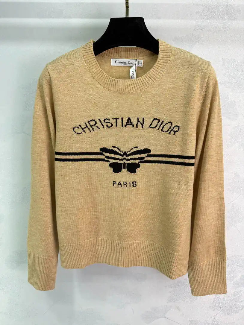 Dior Women Knitted  Butterfly  Sweater D38613