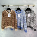 Dior Women Letter jacquard Wool Sweater D38619