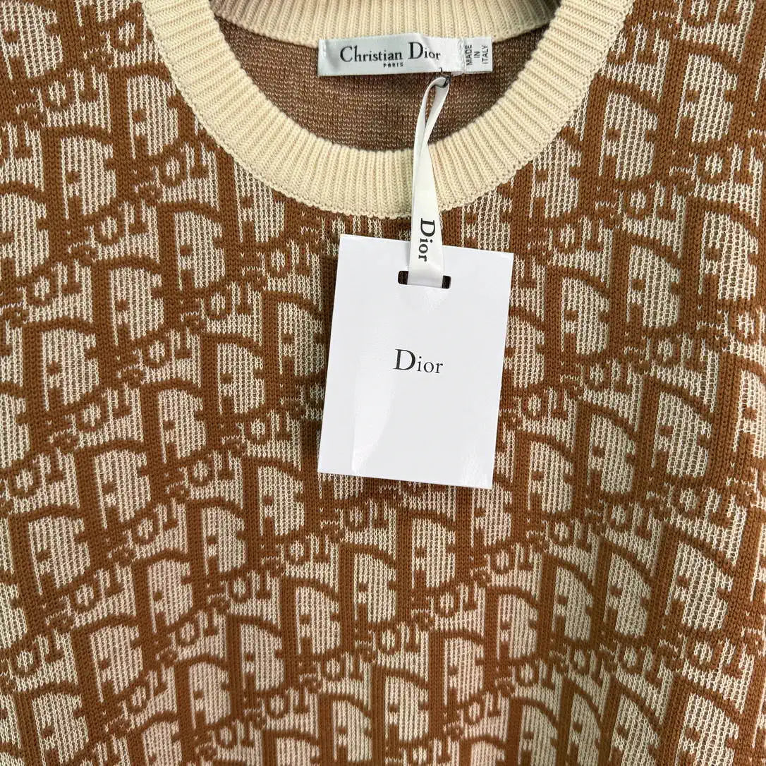 Dior Women Letter jacquard Wool Sweater D38619