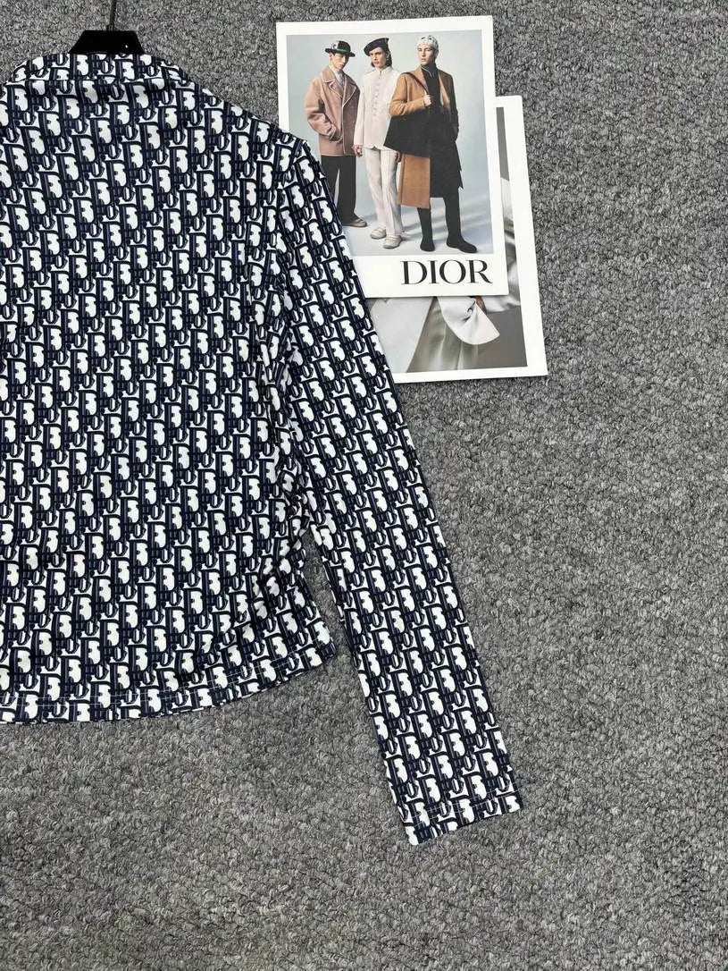 Dior Women Long-sleeved top with monogram logo D38705
