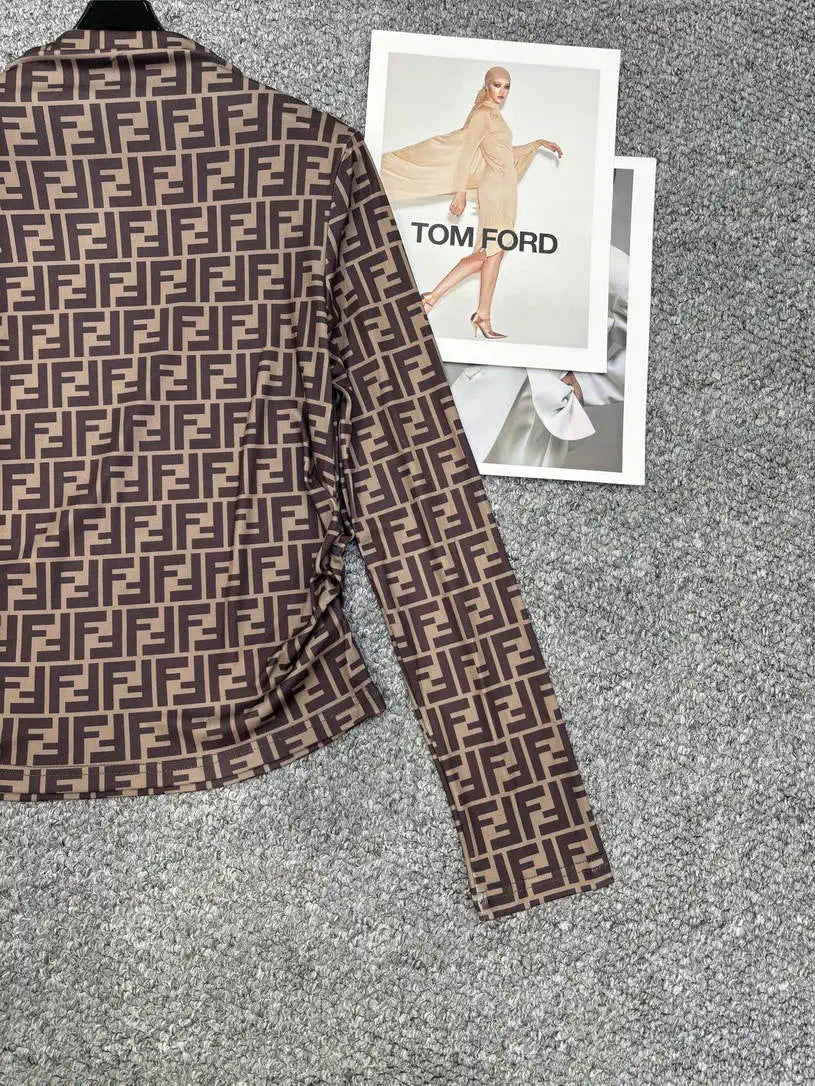 Dior Women Long-sleeved top with monogram logo D38705