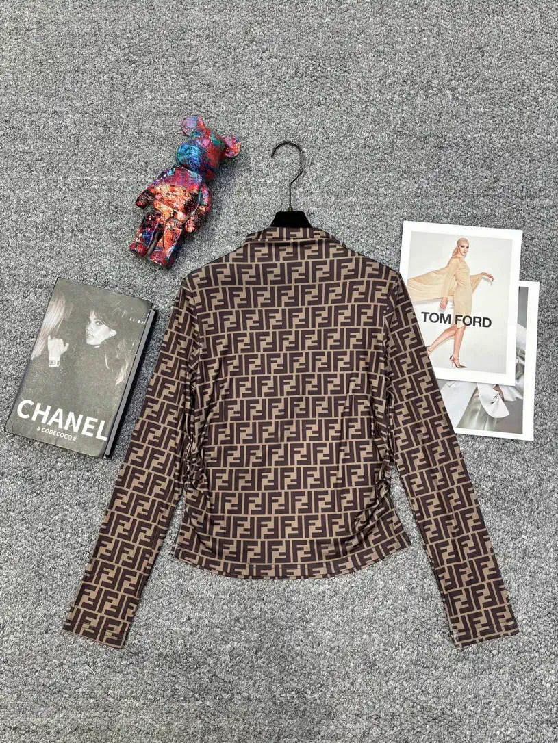 Dior Women Long-sleeved top with monogram logo D38705