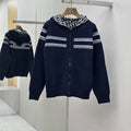 Dior Women Men 2025 Reversible Knit Cardigan cashmere Sweater D38620