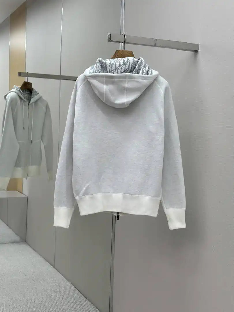 Dior Women Men 2025 Reversible Knit Cardigan cashmere Sweater D38624