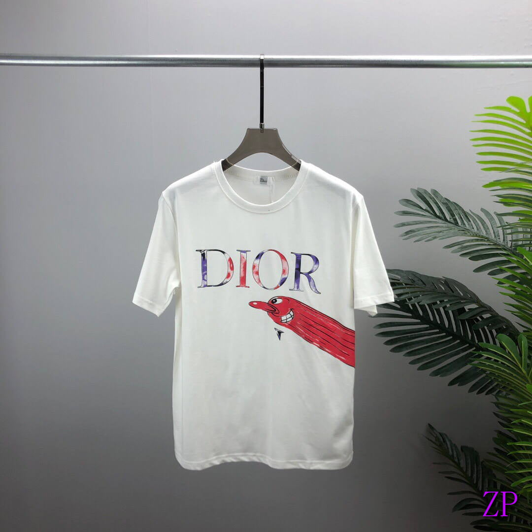 Dior Women Men T-shirts Desiger Short Sleeve Clothing D36310