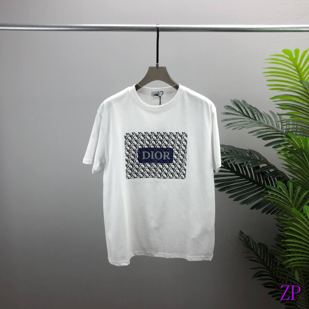 Dior Women Men T-shirts Desiger Short Sleeve Clothing D36312