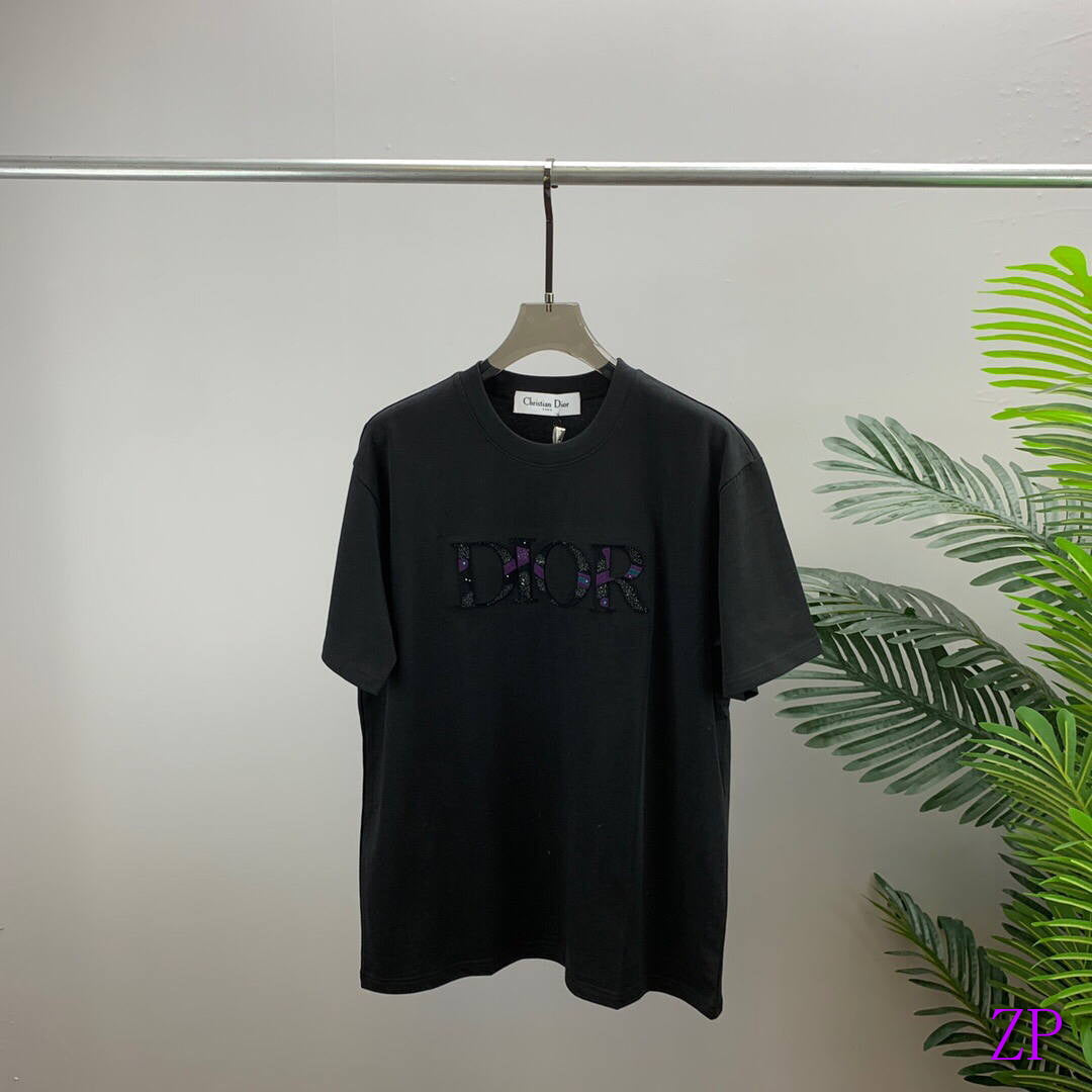 Dior Women Men T-shirts Desiger Short Sleeve Clothing D36303