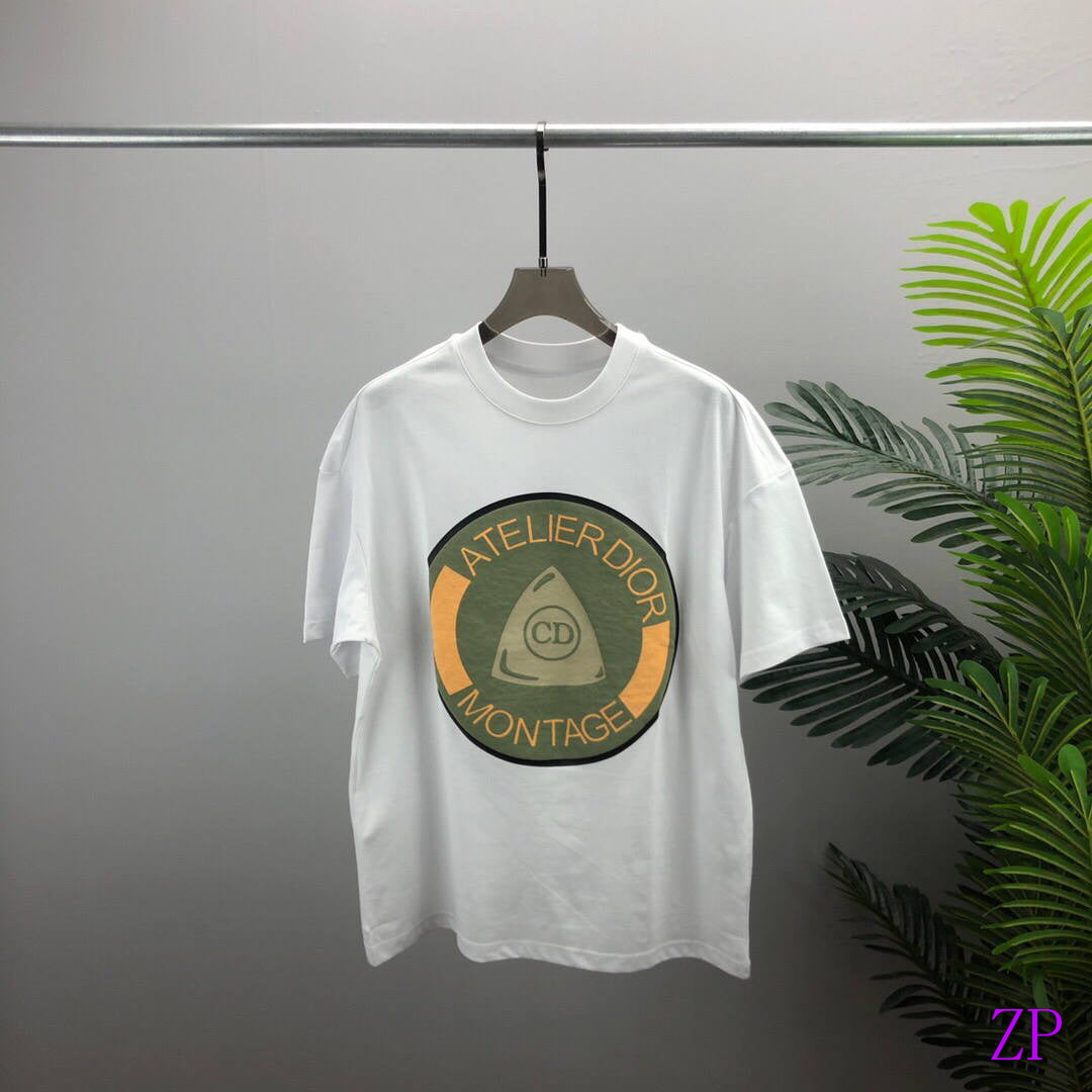 Dior Women Men T-shirts Desiger Short Sleeve Clothing D36306