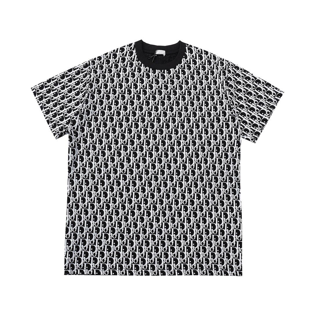 Dior Women Men T-shirts Wholesale Dior Short Sleeve Clothing D36297