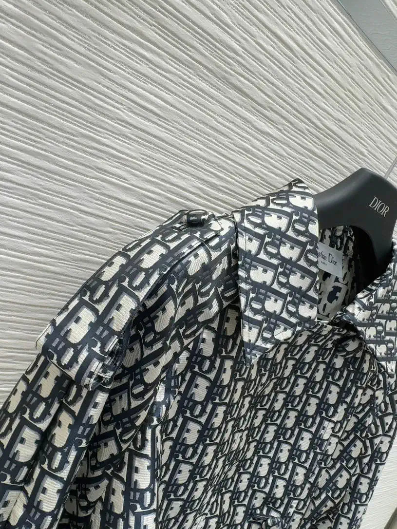 Dior Women Monograw penetration printing Coat Clothing D38691