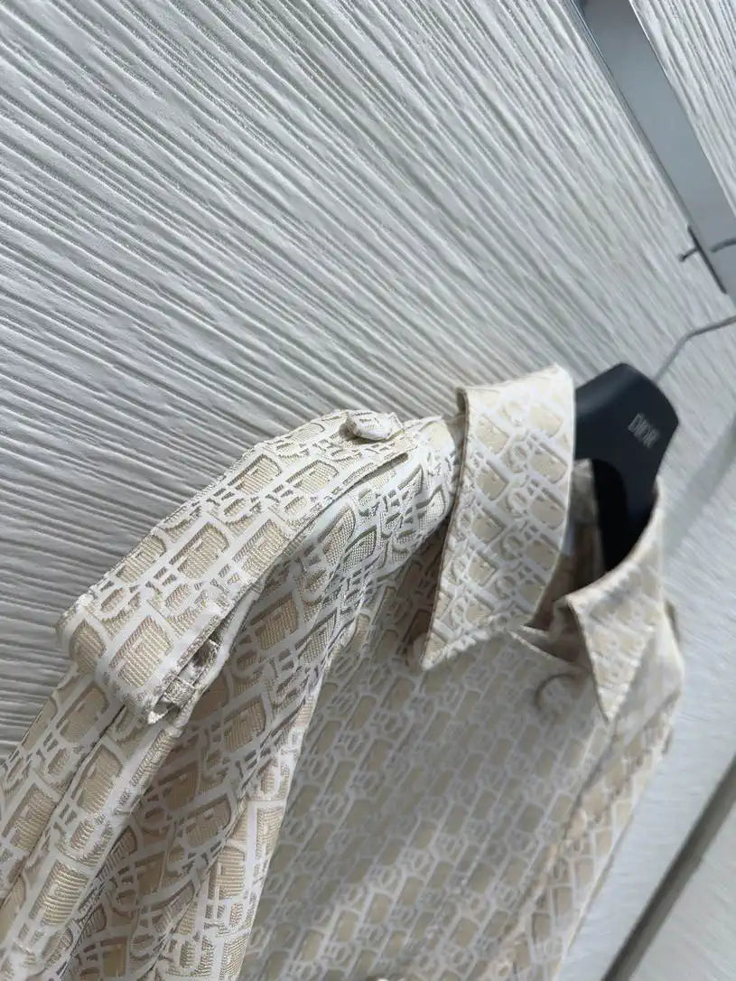 Dior Women Monograw penetration printing Coat Clothing D38691