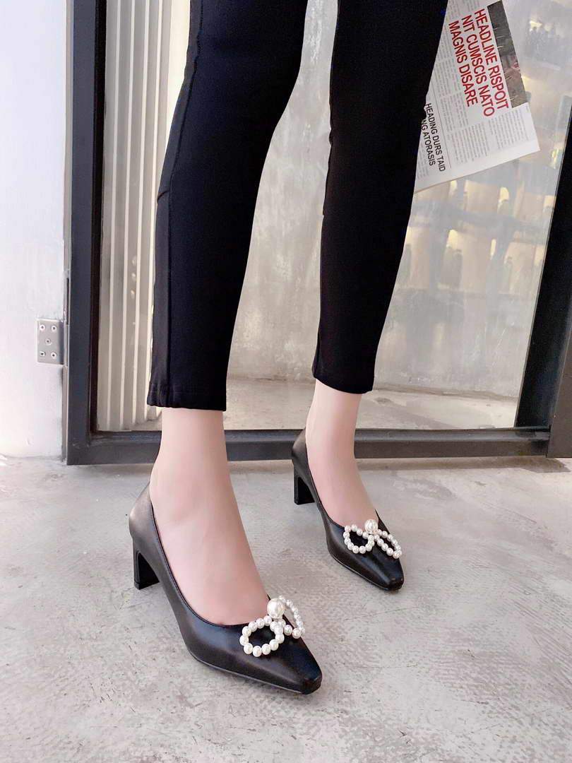 Dior Women Pump Dior Designer Shoes 81154 Black - luxibagsmall