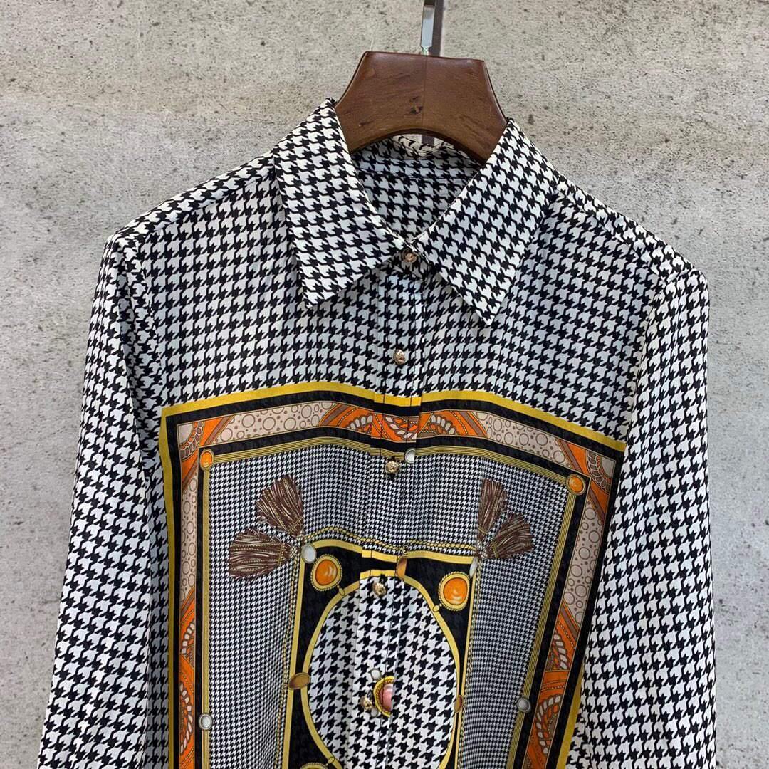 Dior Women¡¯s Blouse Silk Pinter Designer Dior Clothing 38082 - Voguebags