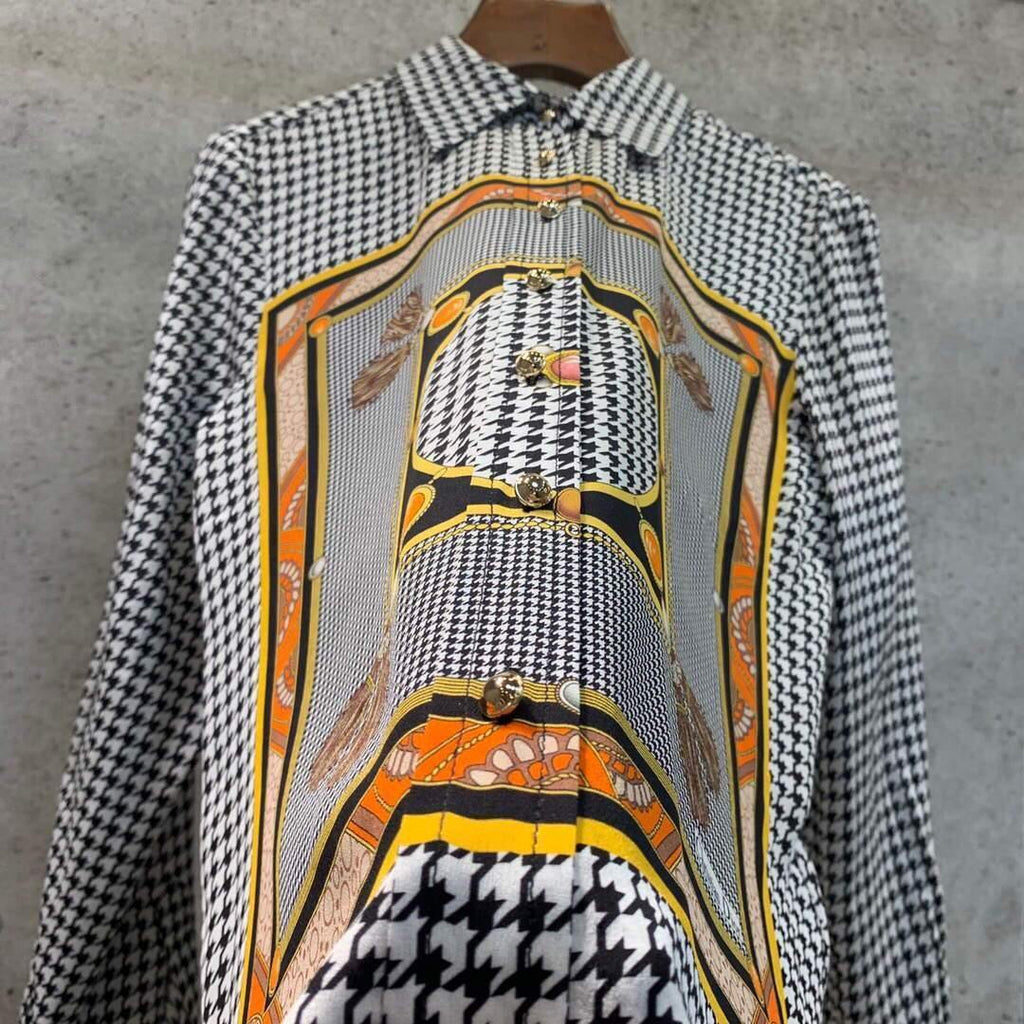 Dior Women¡¯s Blouse Silk Pinter Designer Dior Clothing 38082 - Voguebags