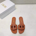 Dior Women¡®s KCQ390 D-CLUB Slide Calfskin D83006