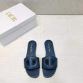 Dior Women¡®s KCQ390 D-CLUB Slide Calfskin D83008
