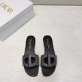 Dior Women¡®s KCQ390 D-CLUB Slide Calfskin D83010