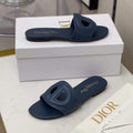 Dior Women¡®s KCQ390 D-CLUB Slide Calfskin D83016