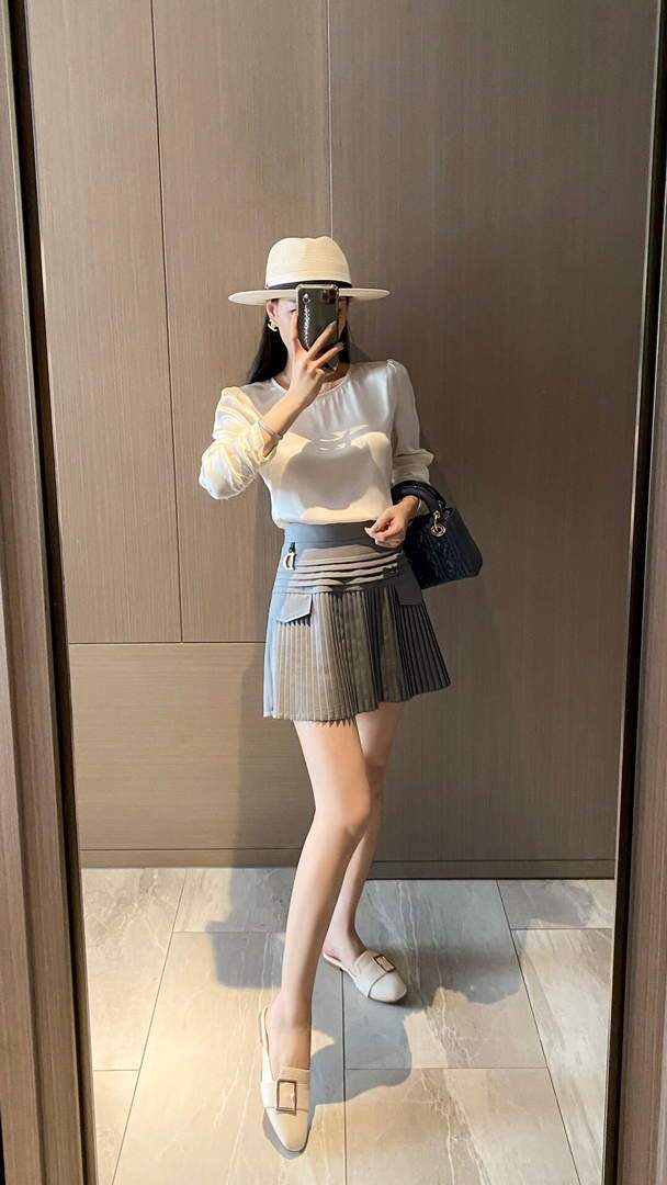 Dior Women¡¯s Pleated Skirt Designer Dior Clothing 38083 - luxibagsmall