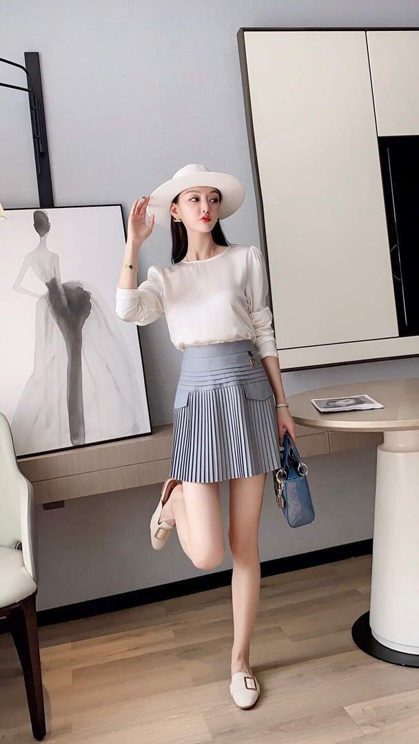 Dior Women¡¯s Pleated Skirt Designer Dior Clothing 38083 - luxibagsmall