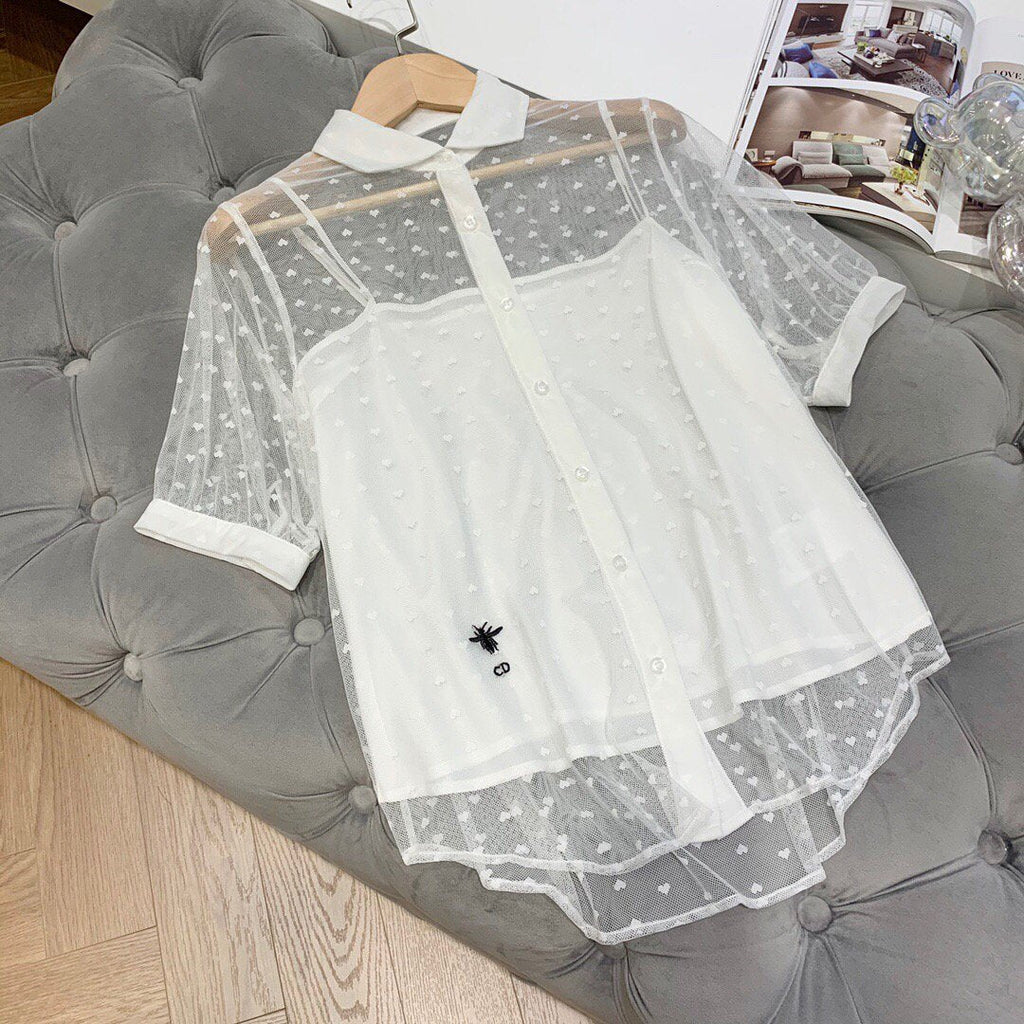 Dior Women¡¯s Shirts Designer Dior Clothing White 38083 - luxibagsmall