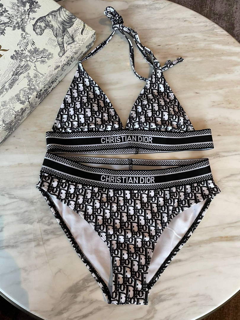 Dior Women's BIKINI Dior Oblique Technical Fabric D38200