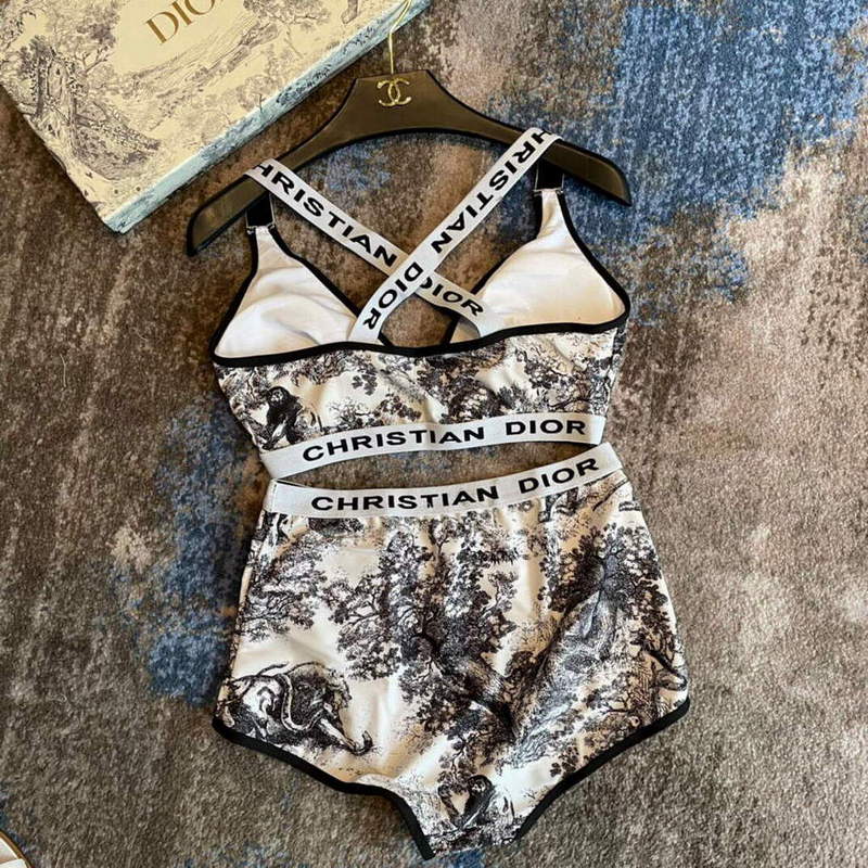 Dior Women's BIKINI Dior Oblique Technical Fabric D38204