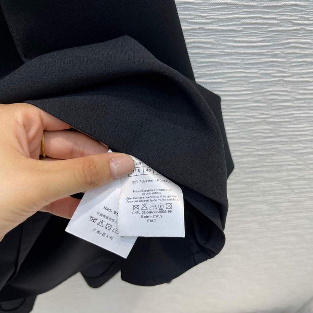 Dior Women's Dress Designer Dior Skirt Clothing 38111 Black
