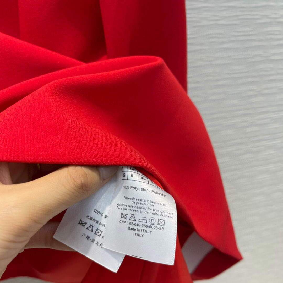 Dior Women's Dress Designer Dior Skirt Clothing 38111 Red
