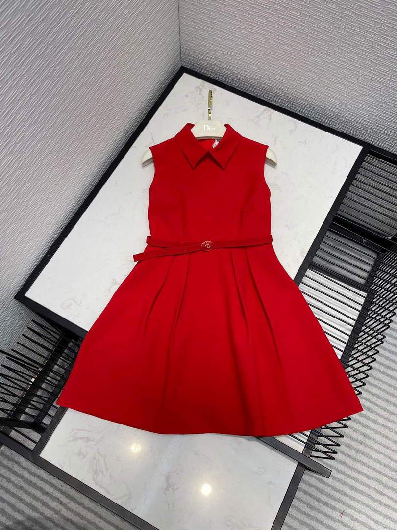 Dior Women's Dress Designer Dior Skirt Clothing 38111 Red