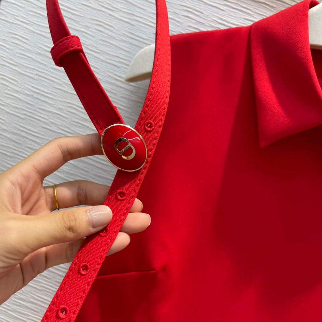 Dior Women's Dress Designer Dior Skirt Clothing 38111 Red