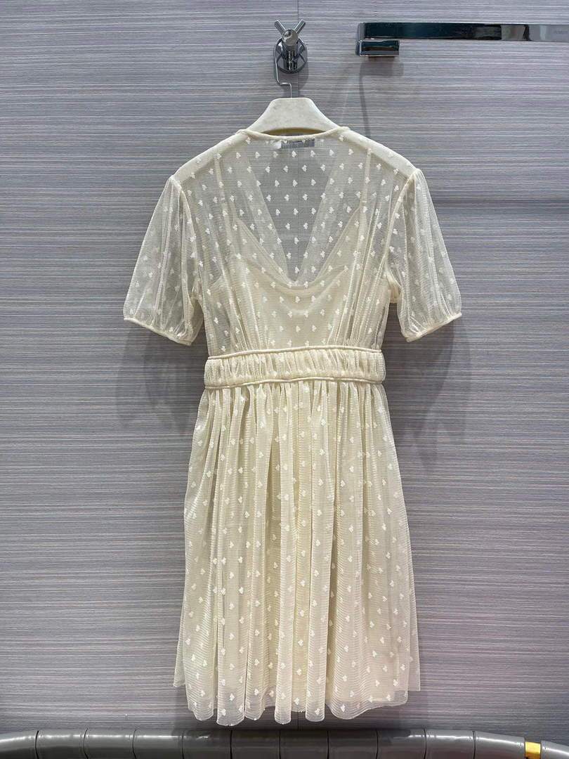 Dior Women's Dress Designer Dior Clothing 38112 Beige