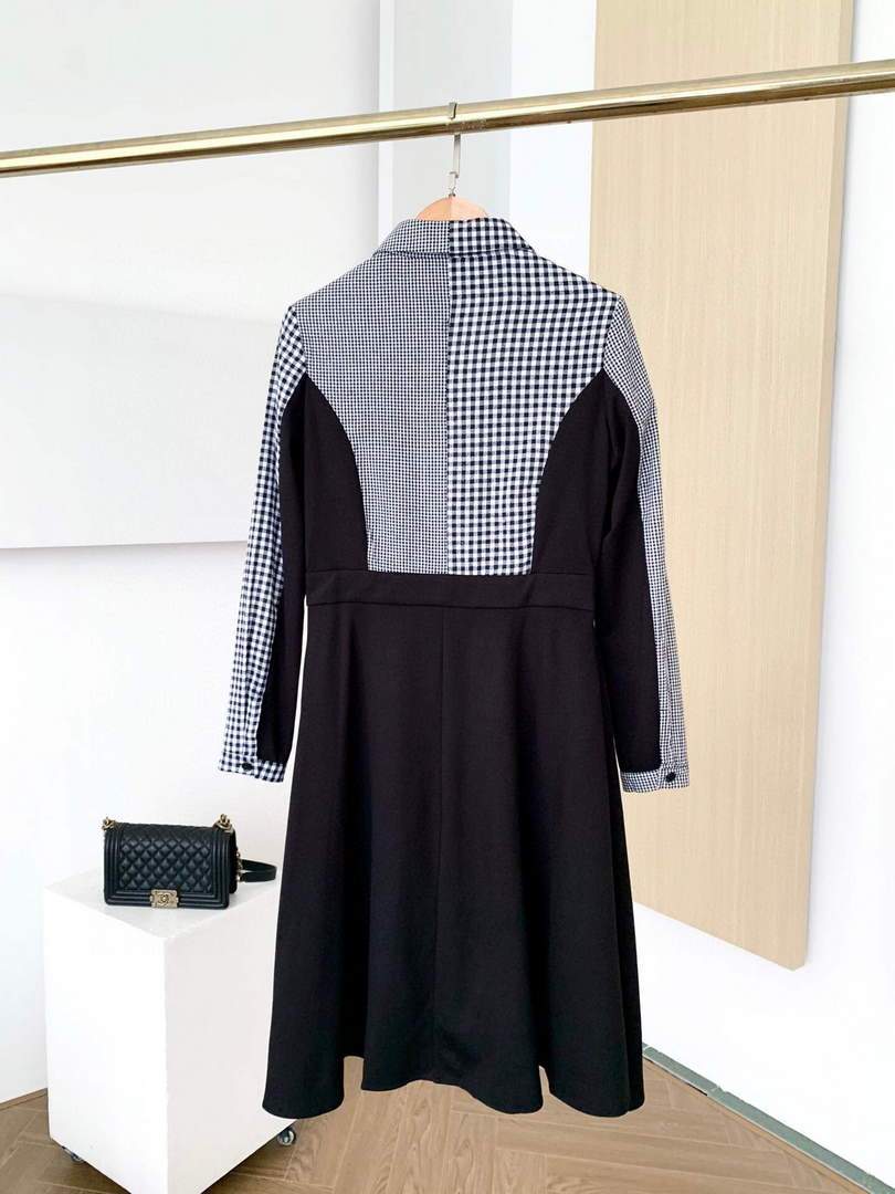 Dior Women's Dress Designer Dior Clothing 38114 Black and Grey