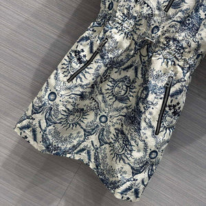 Dior Women's Fashion Clothing Oblique Jacquard Dress D88358 - S - View 7