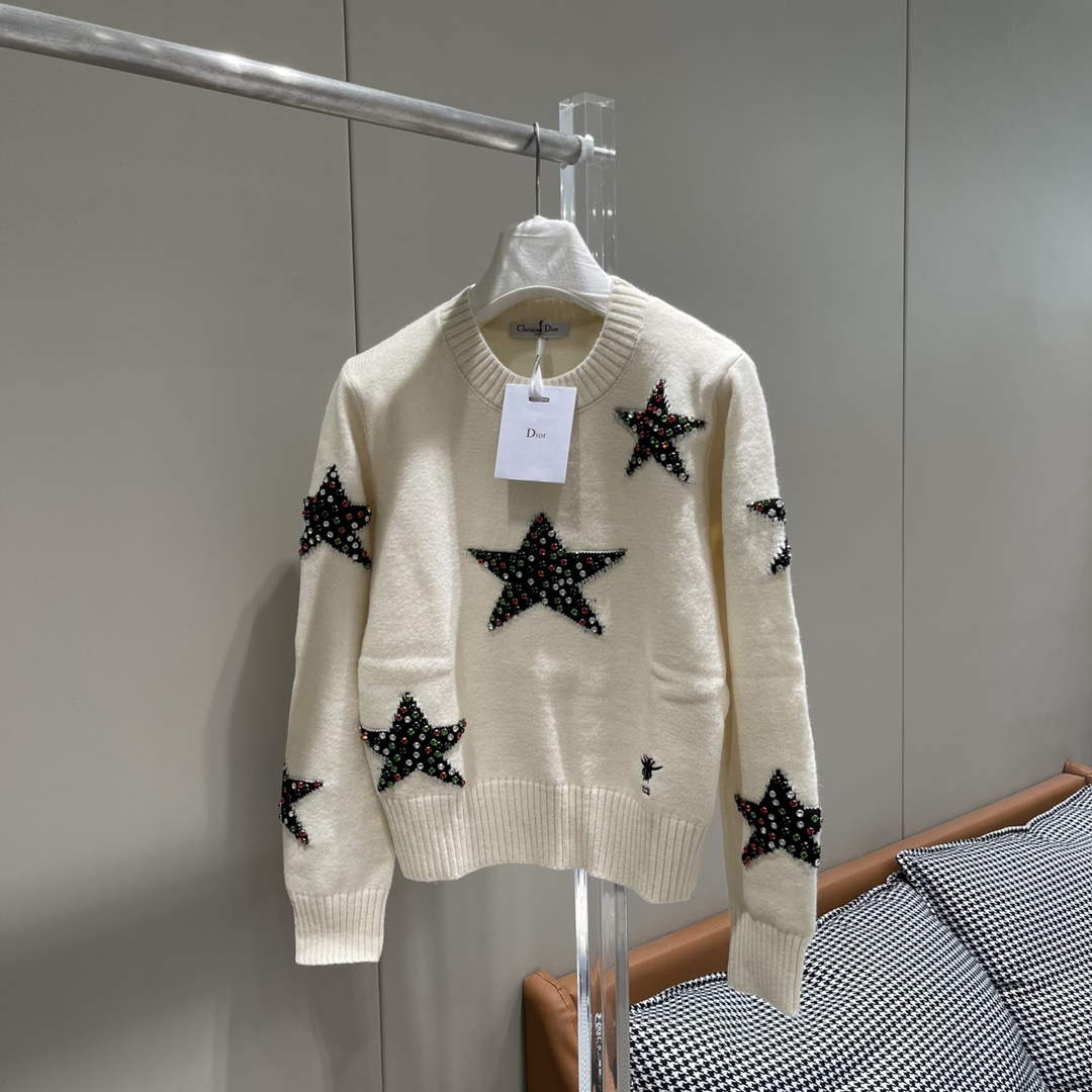 Dior Women's Fashion Clothing Sweater D38570