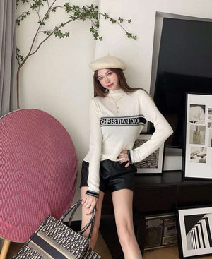 Dior Women's Fashion Clothing Sweater D38577 - S - View 1