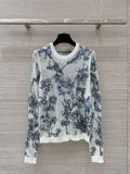 Dior Women's Fashion Clothing Sweater D38600 Premium mulberry silk mohair
