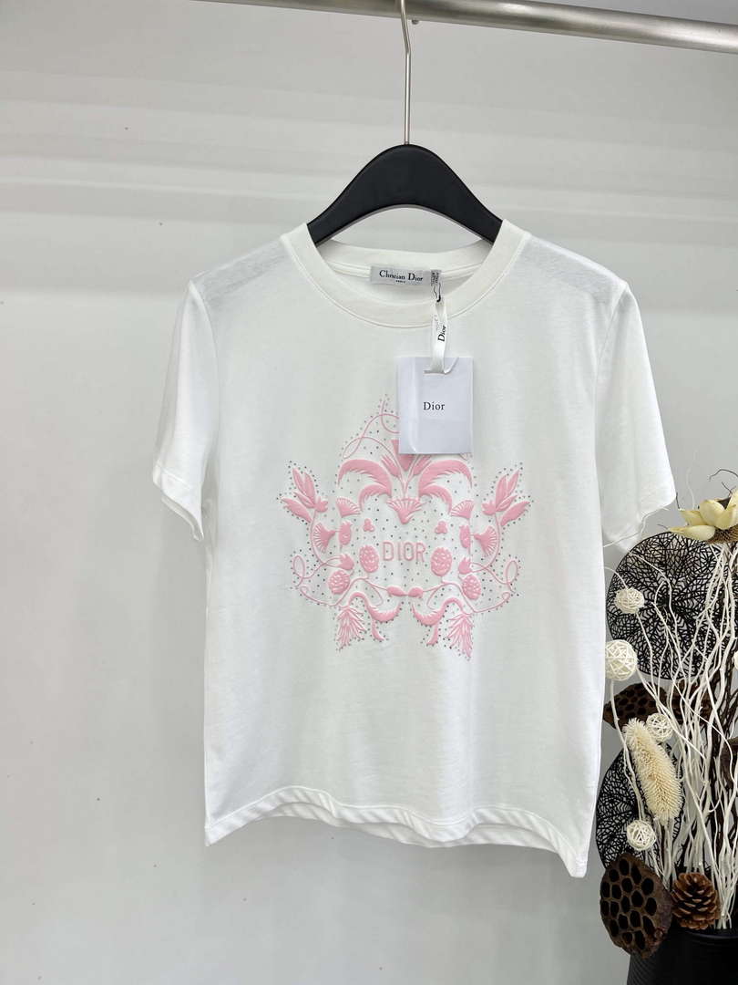 Dior Women's Fashion Clothing T-Shirt D88376