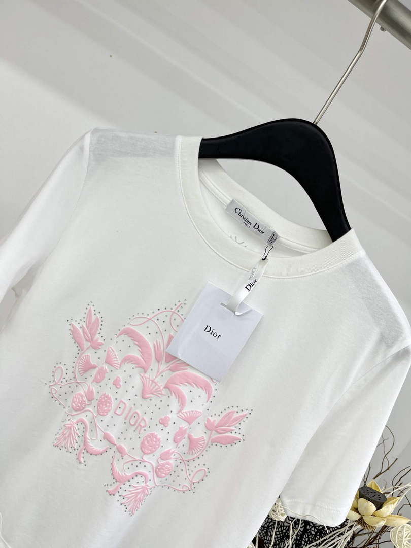 Dior Women's Fashion Clothing T-Shirt D88376