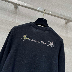 Dior Women's Floral embroidered long sleeves Sweater D38005 - S - View 9