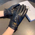 Dior Women's Gloves Designer Leather Gloves 25GLO760 - Default Title - View 1