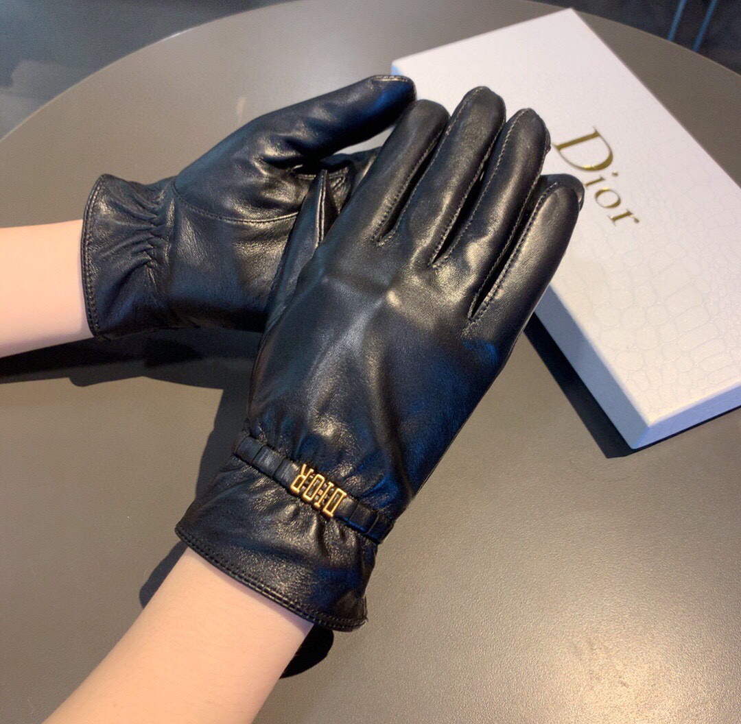 Dior Women's Gloves Designer Leather Gloves 25GLO760