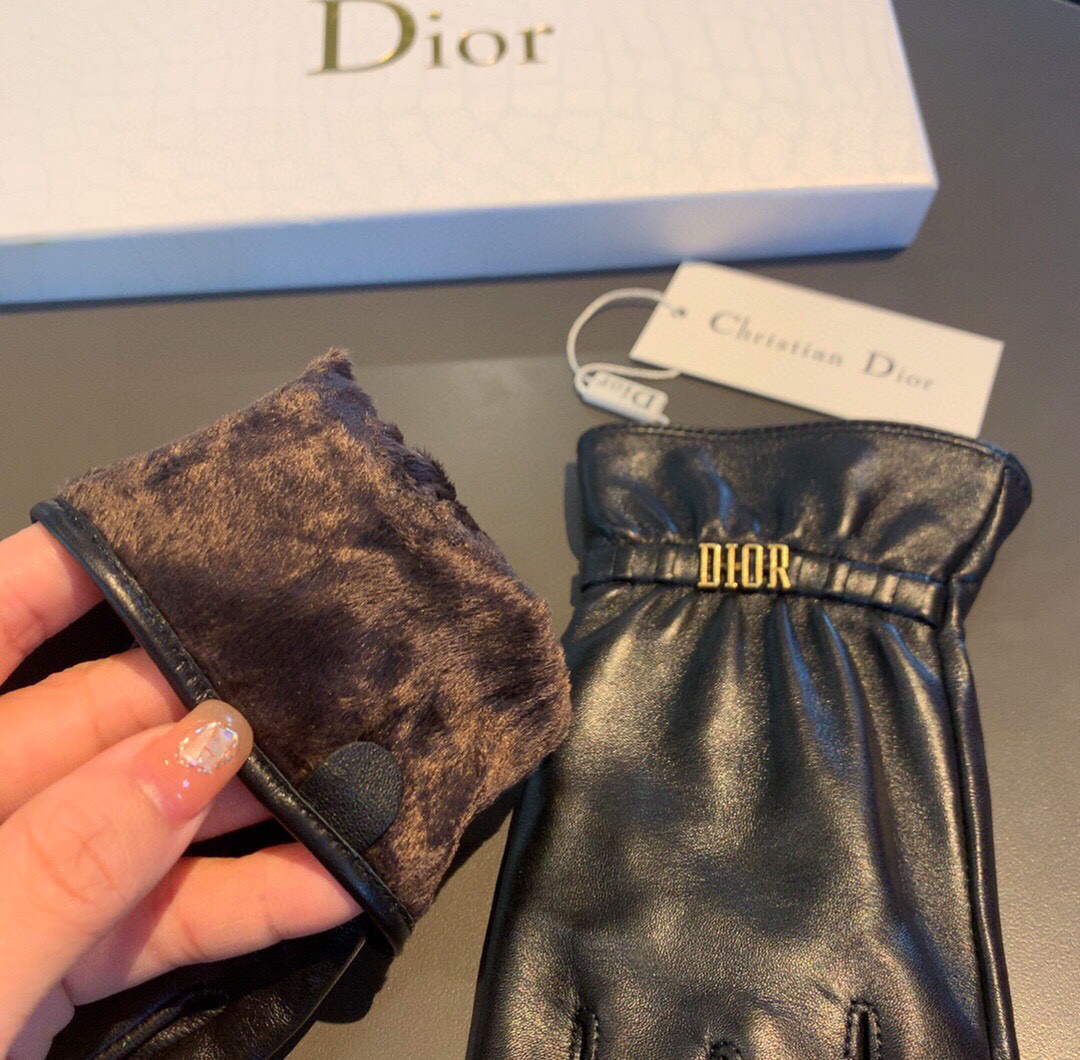 Dior Women's Gloves Designer Leather Gloves 25GLO760