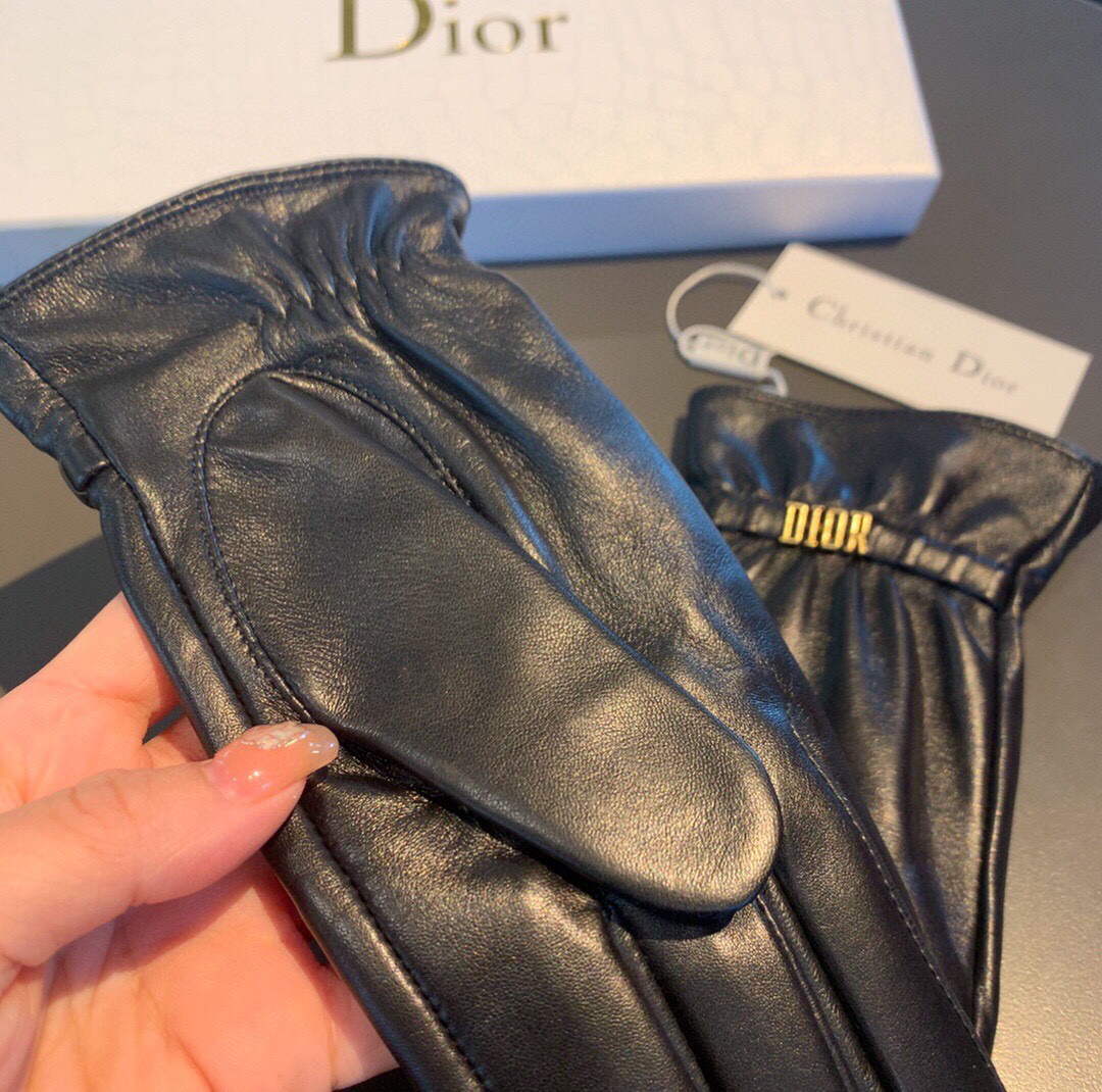 Dior Women's Gloves Designer Leather Gloves 25GLO760