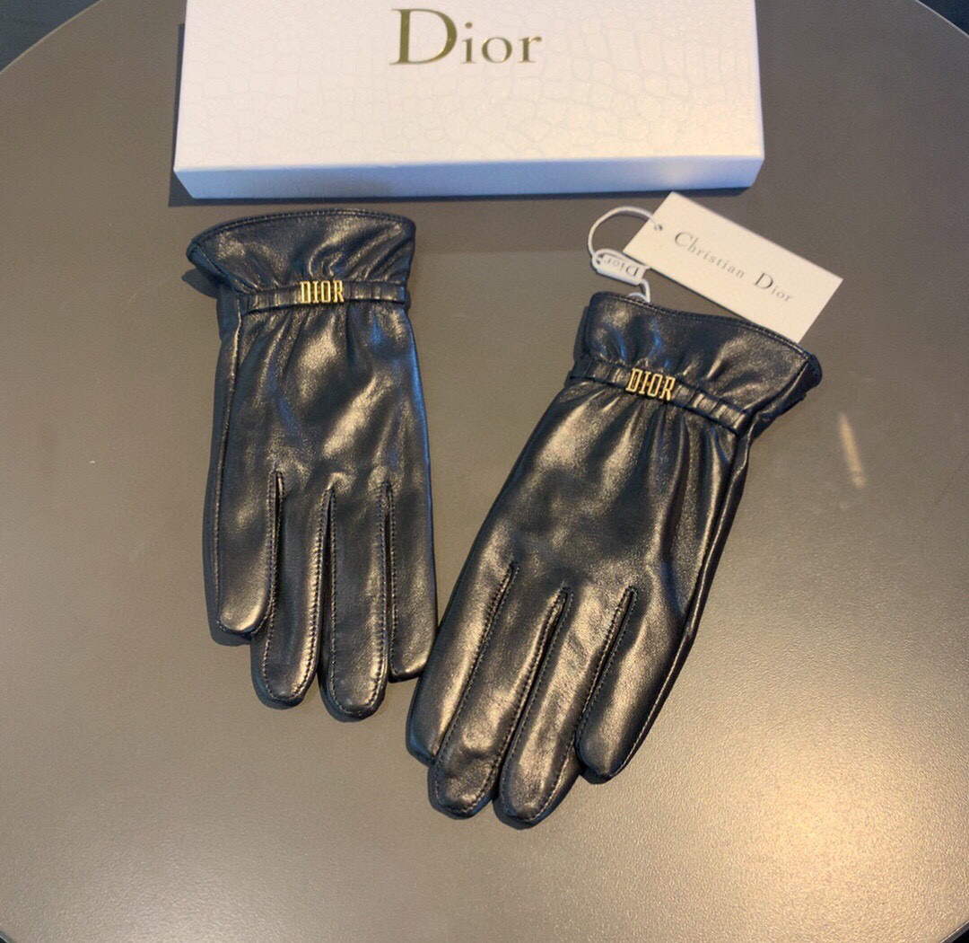 Dior Women's Gloves Designer Leather Gloves 25GLO760